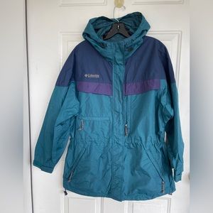 Columbia Vintage Parka Style Lightweight Jacket size S